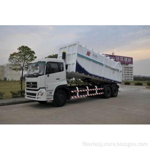 6x4 11.3ton Hydraulic Garbage Dump Truck , Garbage Collecti